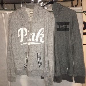 “Pink” & “Toms” sweater